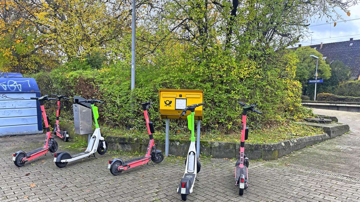 Verkehr in Stuttgart: Ärger über falsch geparkte E-Scooter