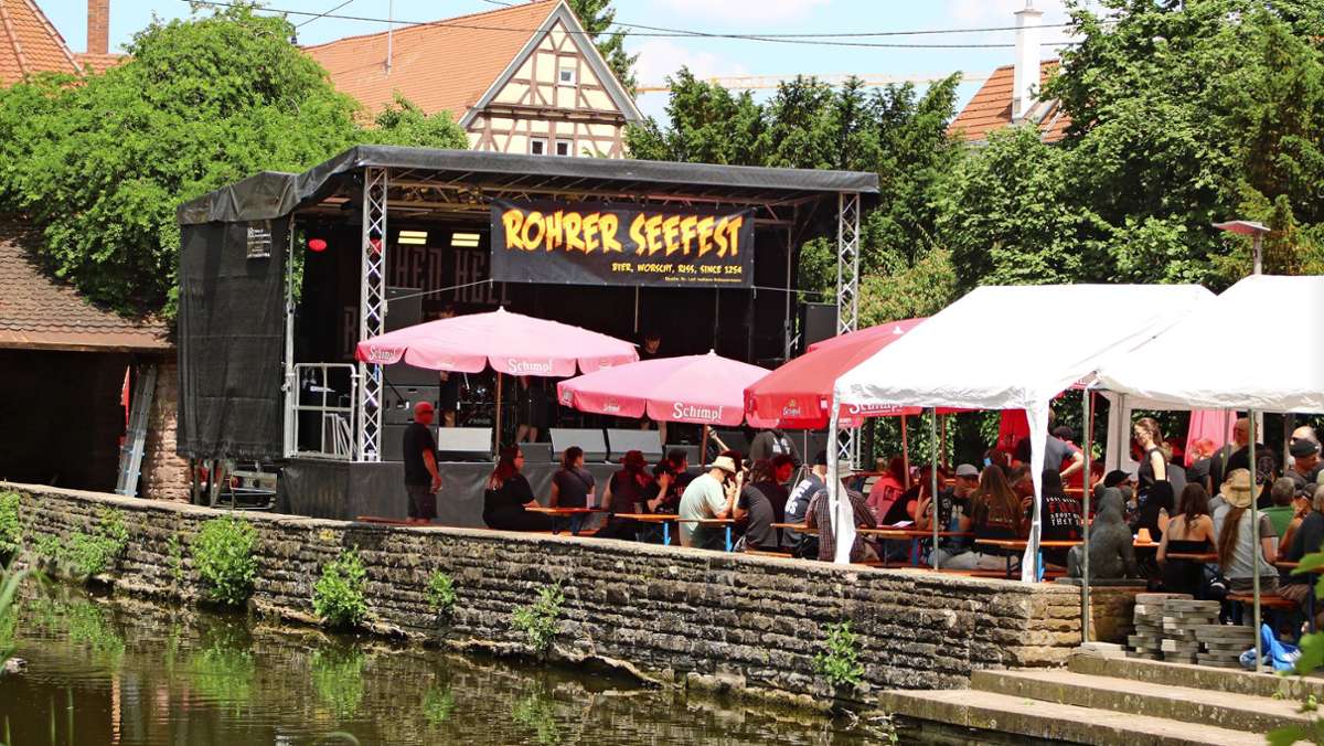 Seefest in Stuttgart-Rohr: Ein idyllisches Festival für die ganze Familie