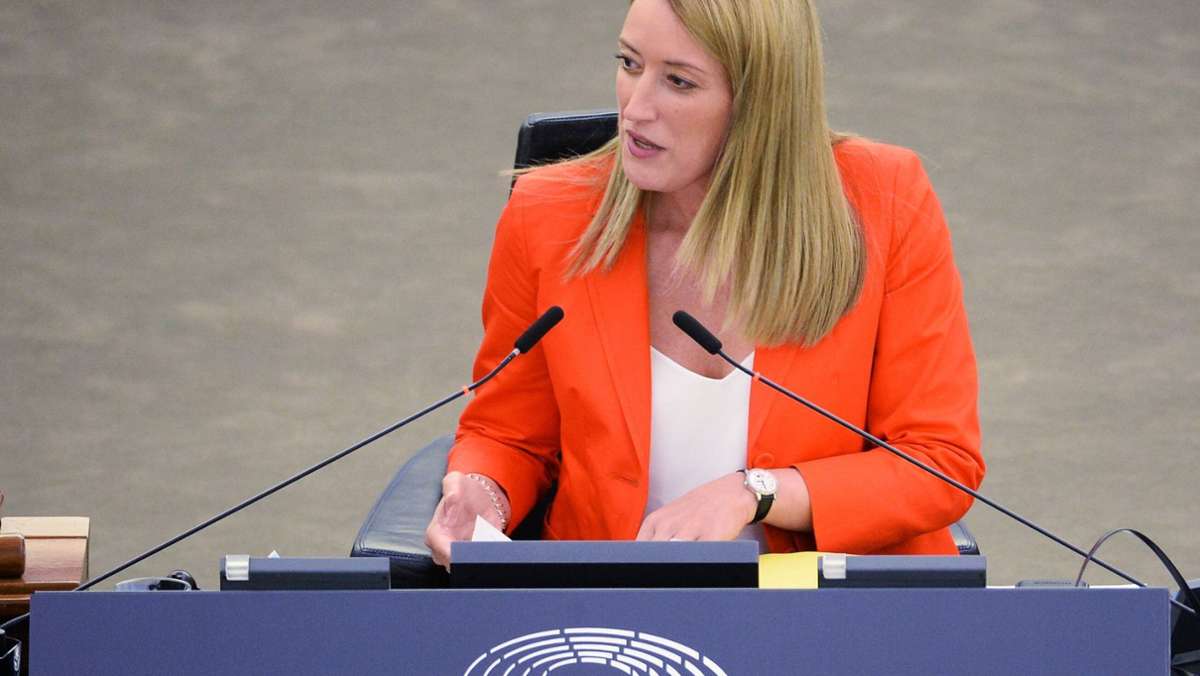 EU-Parlament: Roberta Metsolas langer Weg an Europas Spitze