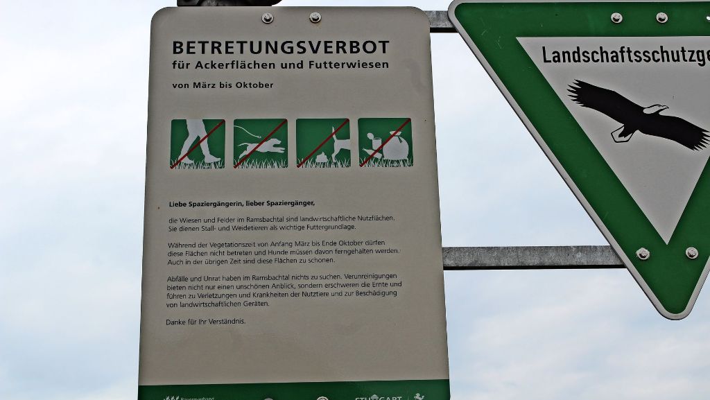 Stuttgart-Degerloch: Damit Hunde nicht mehr auf die Felder machen
