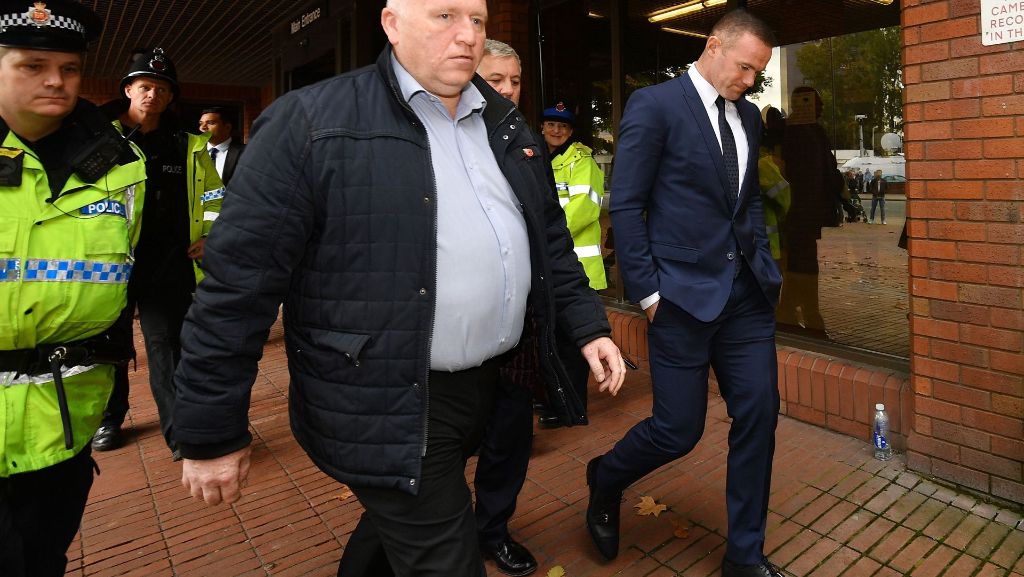 Wayne Rooney verurteilt: Fahrverbot und Sozialstunden für englischen Stürmer