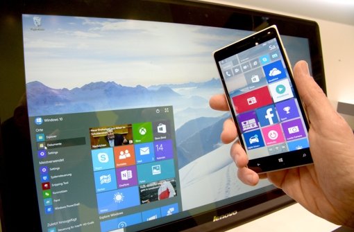 Windows 10 soll auch Smartphones und PC besser miteinander verbinden. Foto: dpa