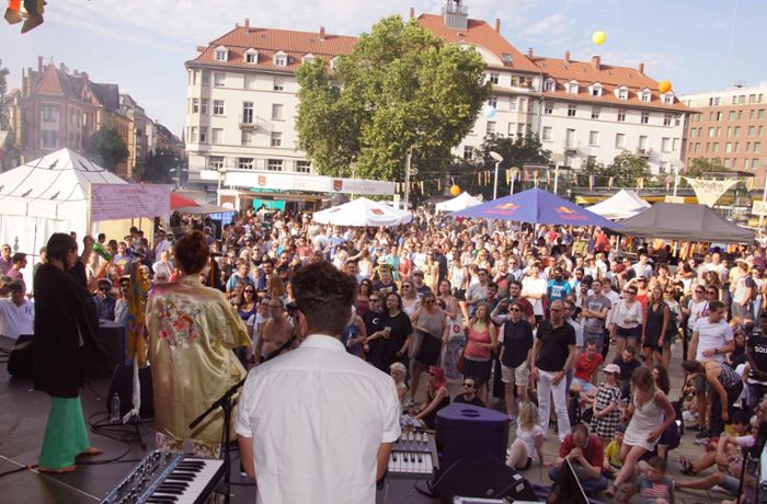 Marienplatzfest in Stuttgart: Wer Verräterbier trinkt, liebt seinen Kiez nicht