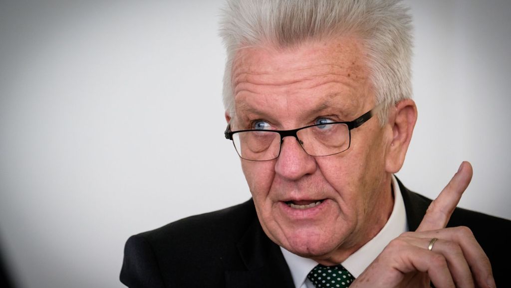 Ministerpräsident Winfried Kretschmann: „Die Autoindustrie muss mit offenen Karten spielen“