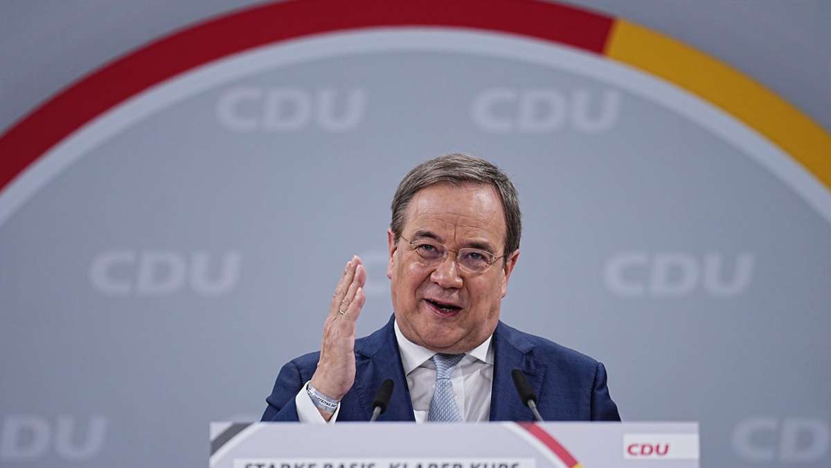 CDU-Parteitag: Laschet ruft CDU zu Selbstbewusstsein und Gemeinsamkeit auf