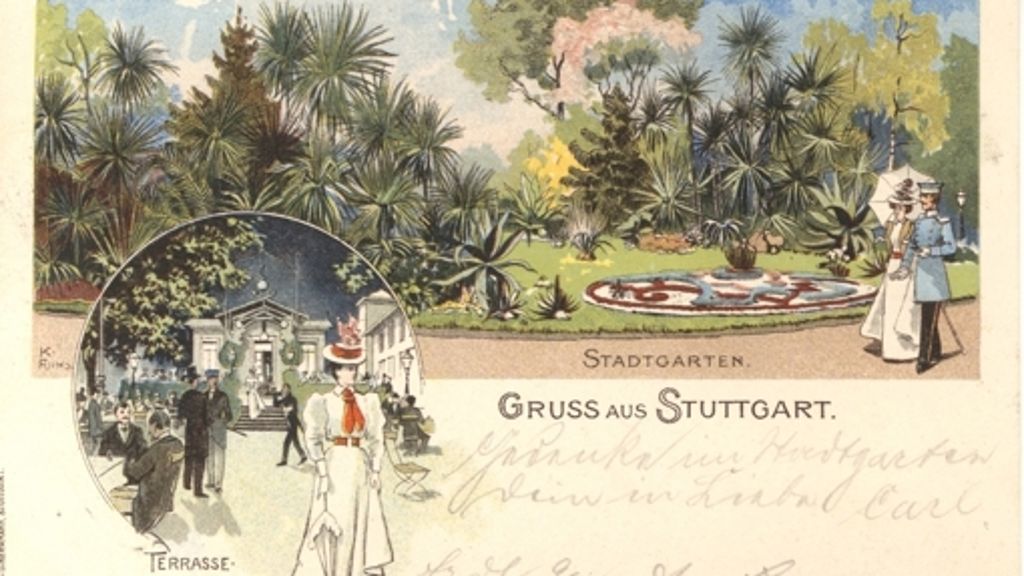 Von Zeit zu Zeit: Postkarten: Stuttgart zur Jahrhundertwende