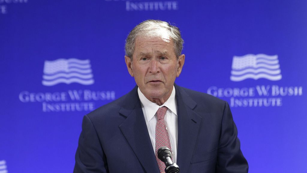 Ehemaliger US-Präsident: George W. Bush übt scharfe Kritik an Politik Trumps