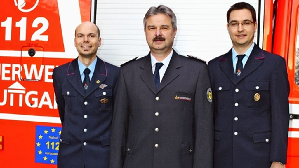 Freiwillige Feuerwehr Vaihingen: Neues Führungstrio nimmt Arbeit auf