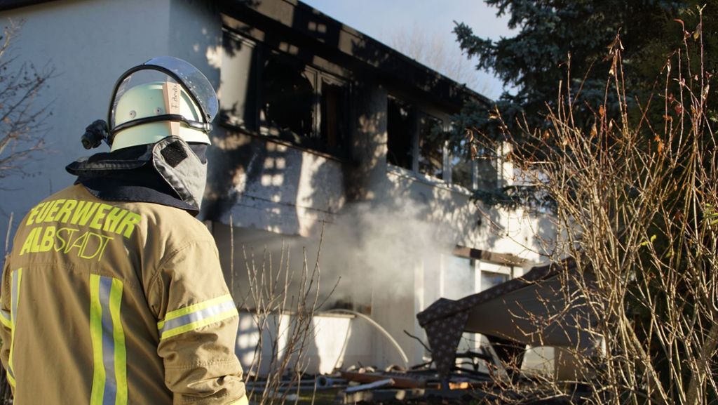 Albstadt: Ein Toter bei Explosion in Wohnhaus