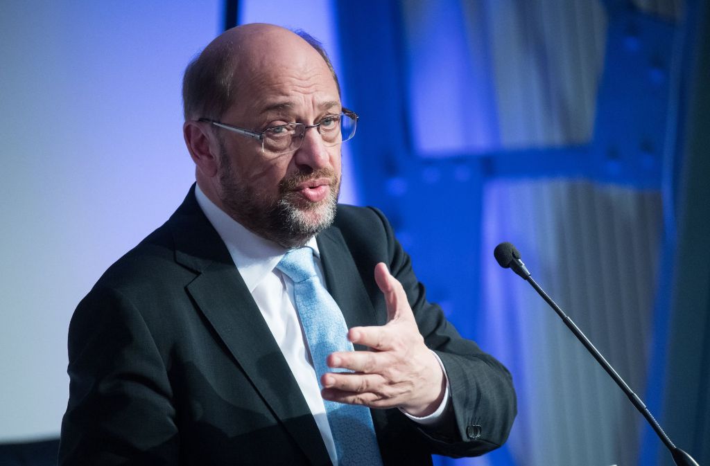 Die SPD schickt Martin Schulz ins Rennen.