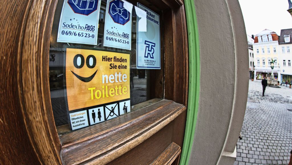 Service für Bürger und Gäste: Stuttgart will jetzt auch nette Toiletten