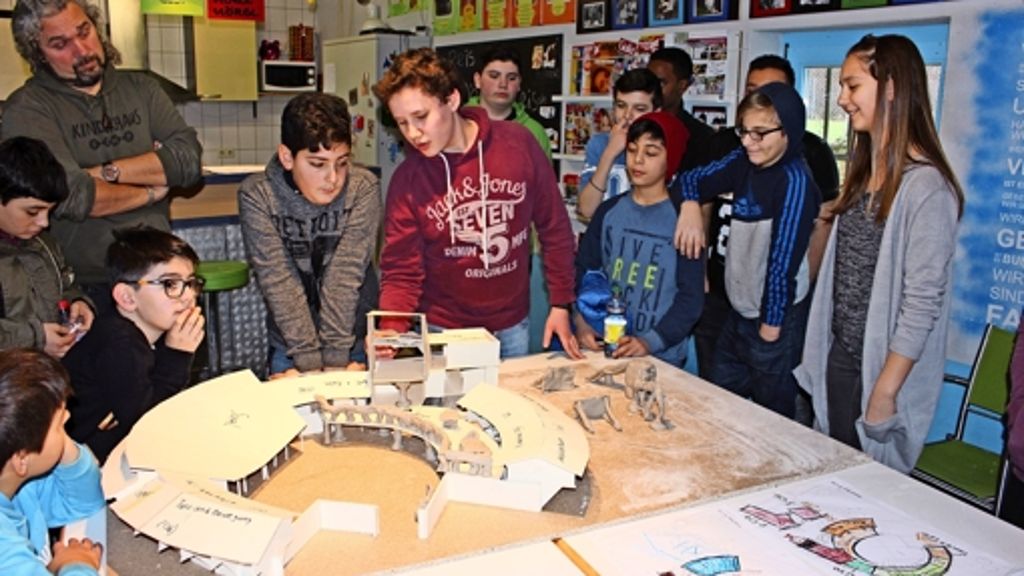 Das Jugendcamp in Stuttgart-Feuerbach soll erweitert werden: Neue Pläne für das Haus auf der Mauer