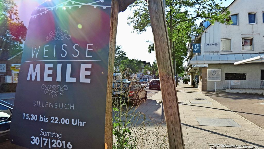 Veranstaltung in Stuttgart-Sillenbuch: Händlerverein sagt die „Weiße Meile“ ab
