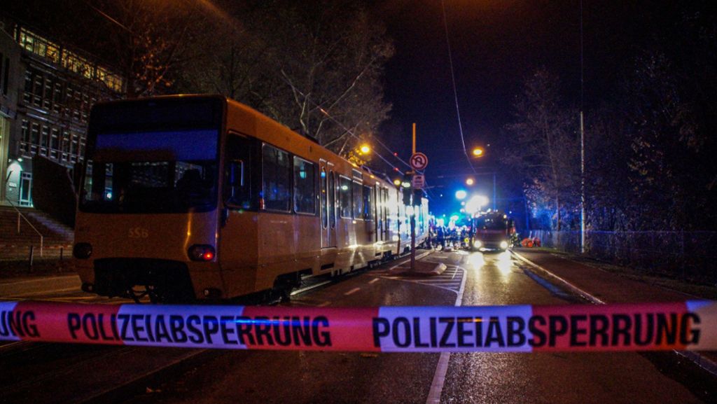 Nach Stadtbahnunfall in Stuttgart-Nord: Polizei ermittelt wegen versuchten Mordes