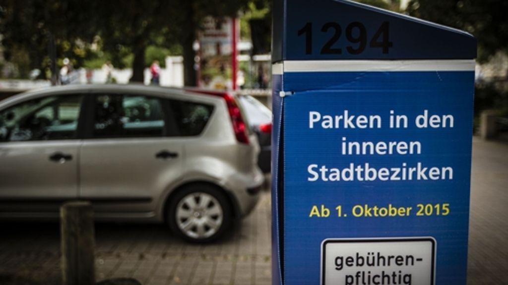 Parkraummanagement in Stuttgart: Pendler parken bald nicht mehr kostenlos