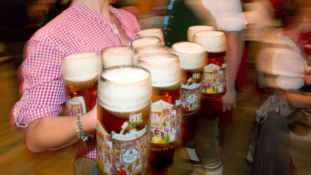 Cannstatter Volksfest: Bierpreise knacken historische Marke