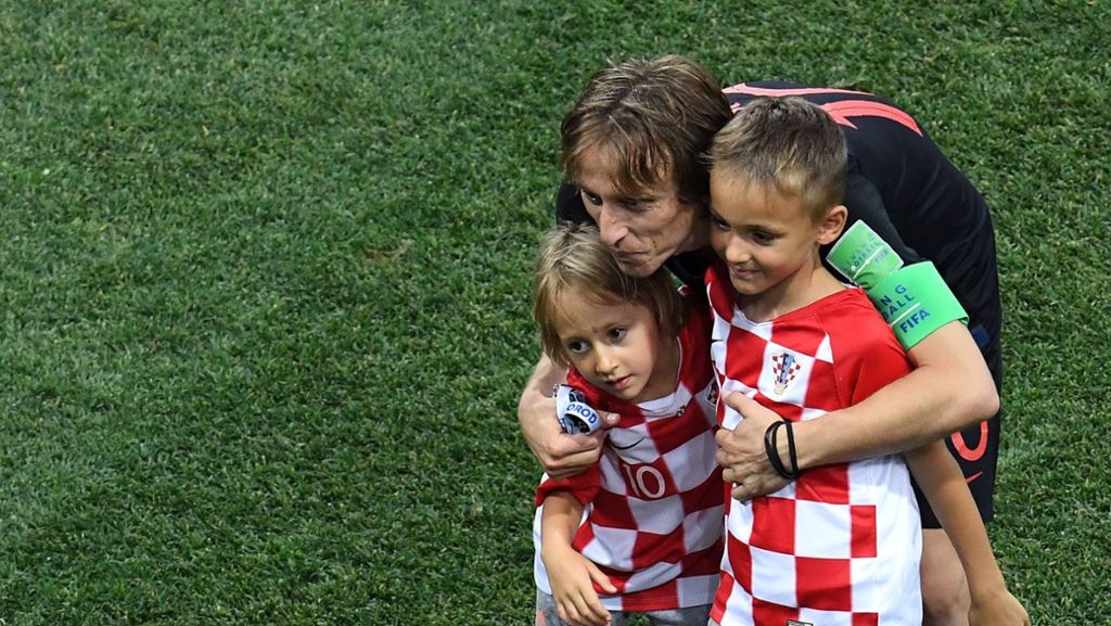 Kroatiens WM-Sieg gegen Dänemark: Mit Papa auf dem Rasen von Nischni Nowgorod