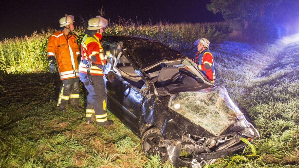 Tödlicher Unfall bei Welzheim: Auto aus Gefälligkeit überladen