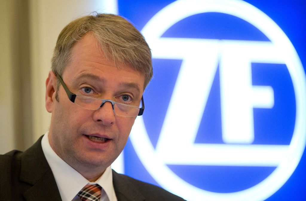 Viele Autozulieferer im Südwesten hängen am Verbrennungsmotor – auch ZF. Im Bild Vorstandschef Stefan Sommer.