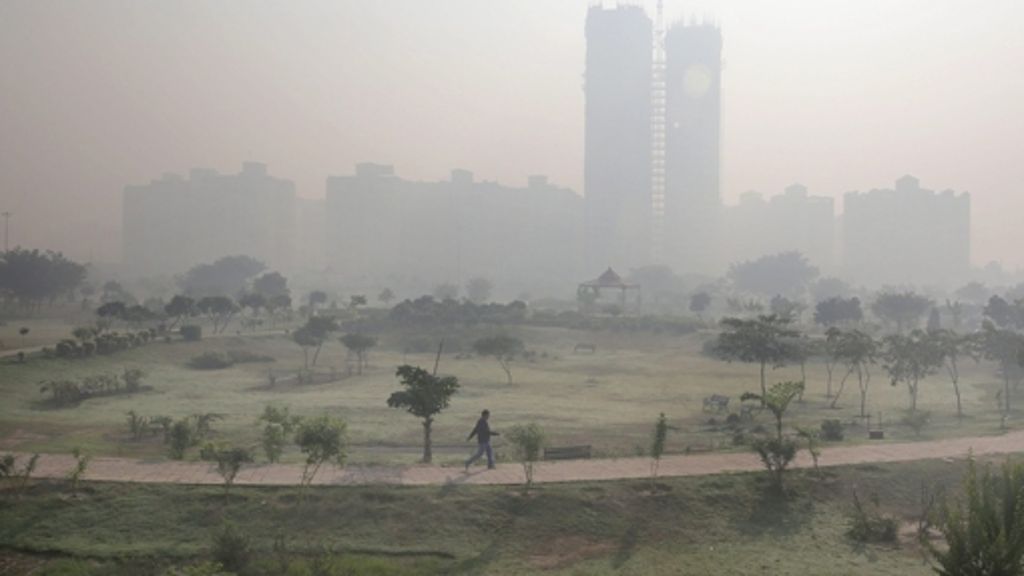 Smog in Indiens Hauptstadt Delhi: Schlimmer alsdie Luft in Peking