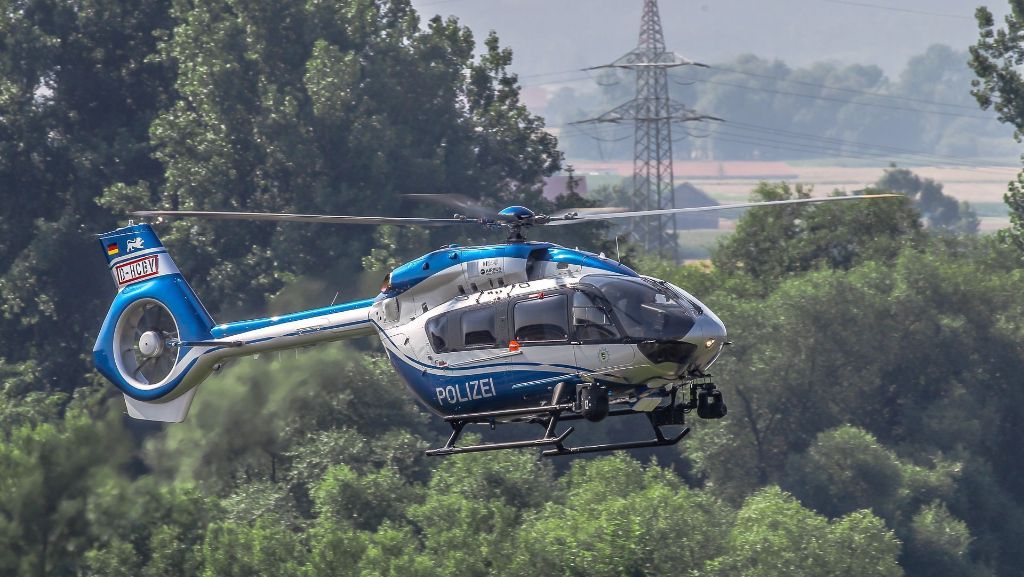 Hubschraubereinsatz in Remshalden: Polizei erwischt Einbrecher
