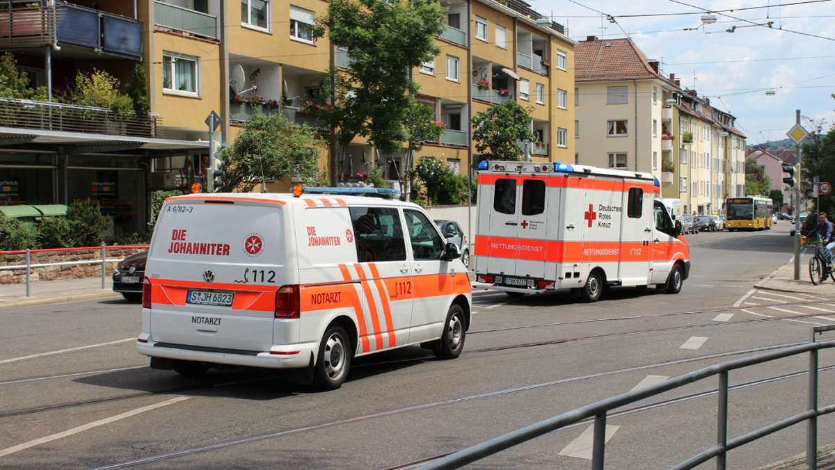 Unfallstatistik Stuttgart-West: Weniger verletzte Unfallopfer als in den Vorjahren