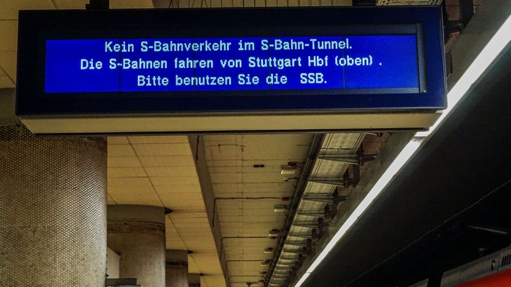 S-Bahn-Chaos in und um Stuttgart: So kommen Sie trotzdem ans Ziel