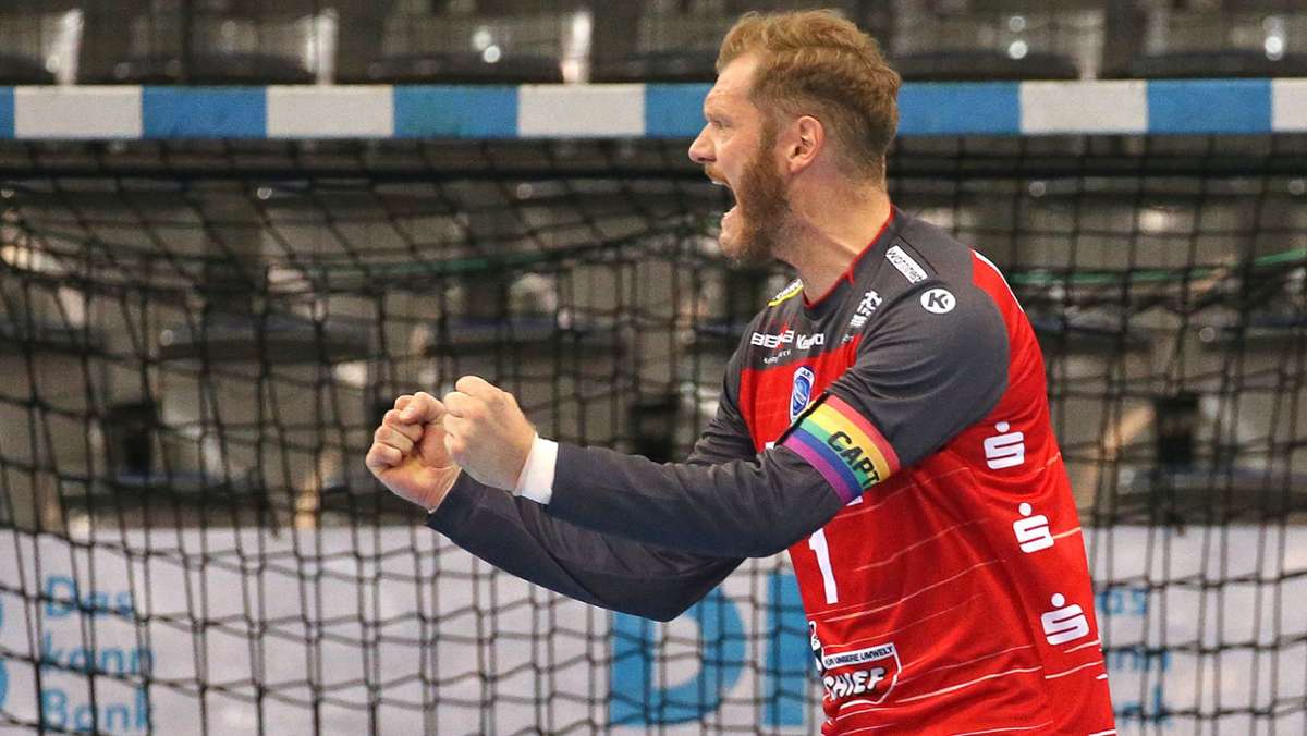 Handball-Bundesliga: Sieg am Sonntag auf dem Sofa: Der TVB Stuttgart ist endgültig gerettet