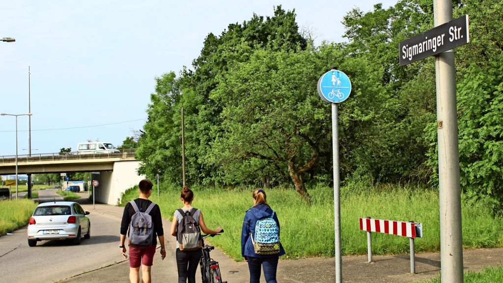 Sigmaringer Straße in Stuttgart-Degerloch: Die Radler sollen die Straße mitbenutzen