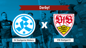 Highlight-Video: Stuttgarter Kickers vs VfB Stuttgart II