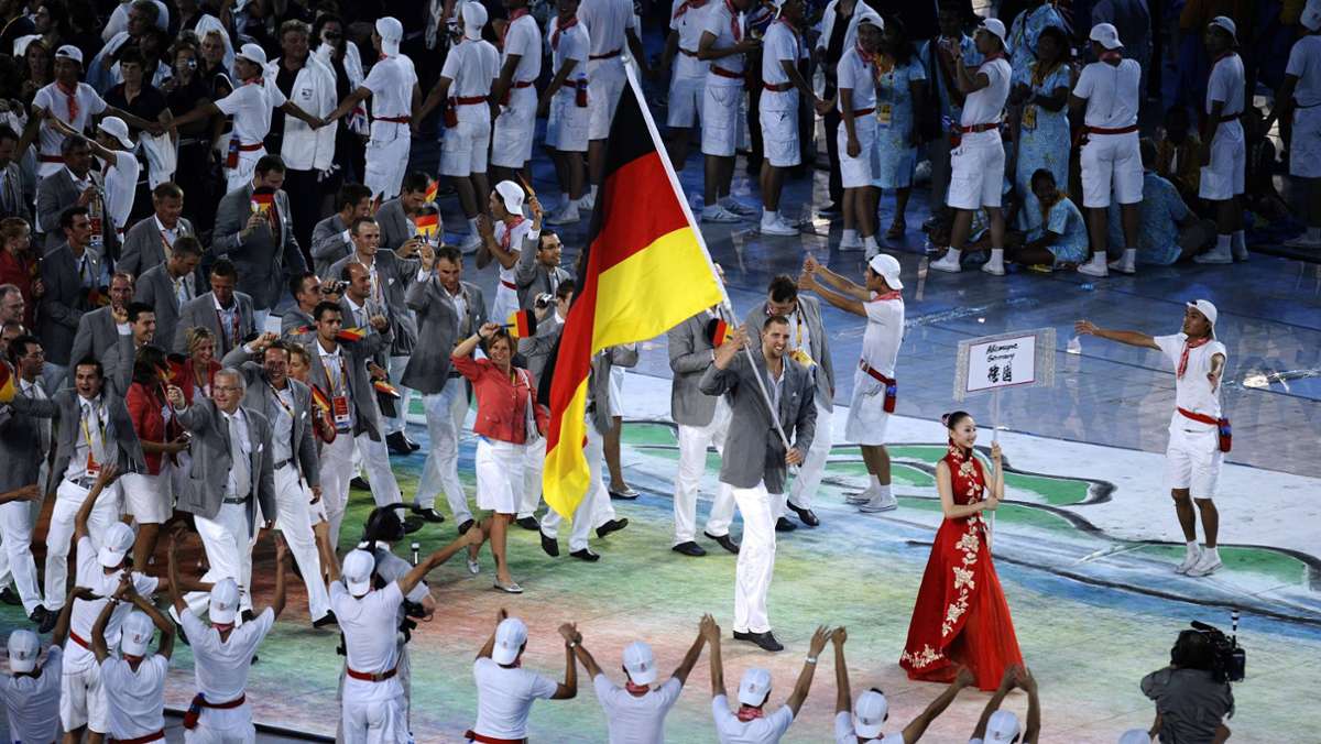Olympische Spiele: Das sind die  deutschen Fahnenträger seit 1992