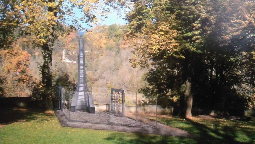 Hängebrücke in Rottweil: Denkmalamt gibt Kontra