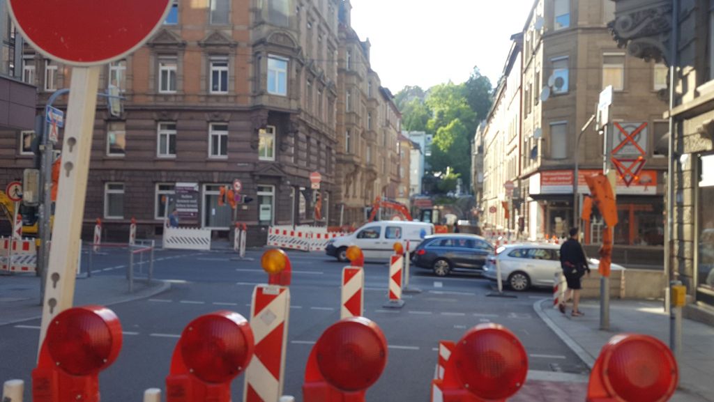 Stuttgart Süd Stau: Zäh rollt der Verkehr durch den Süden
