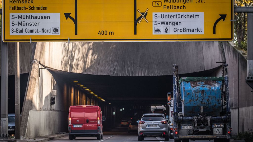 Stadtverwaltung in Stuttgart schlägt Alarm: Tunnel und Straßen verlottern weiter
