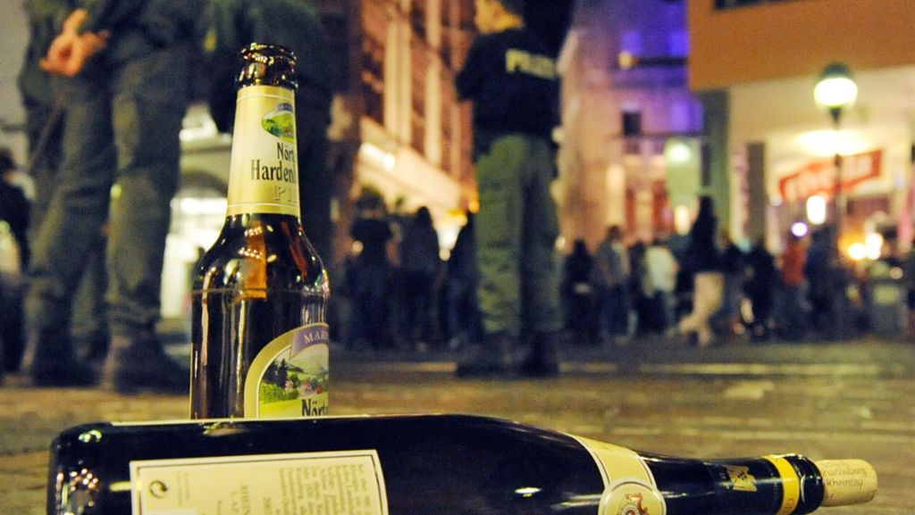 Neues Polizeigesetz: Grün-Schwarz stellt Alkoholverbot zurück