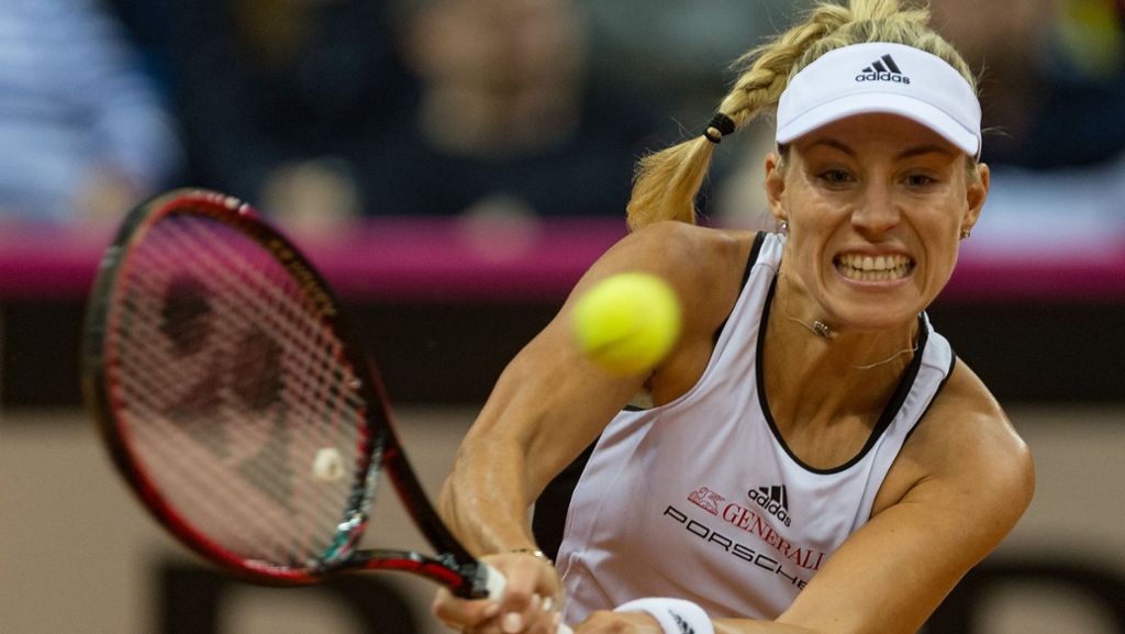 Kerber verliert in Stuttgart: Fed-Cup-Damen fehlt in Tennis-Relegation ein Punkt