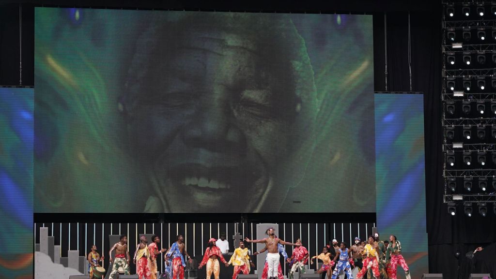 Konzert zu Nelson Mandelas 100. Geburtstag: Ed Sheeran und Pharrell Williams feiern Nelson Mandela
