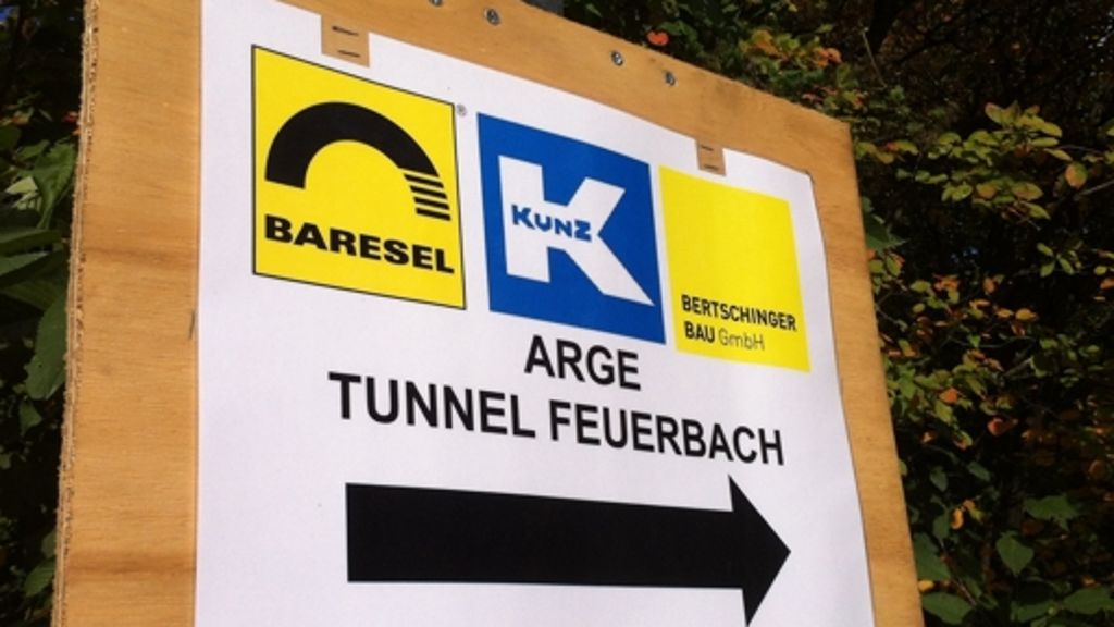 Feuerbacher Tunnel für S21: Feier ohne  „Öffentlichkeit und Politik“