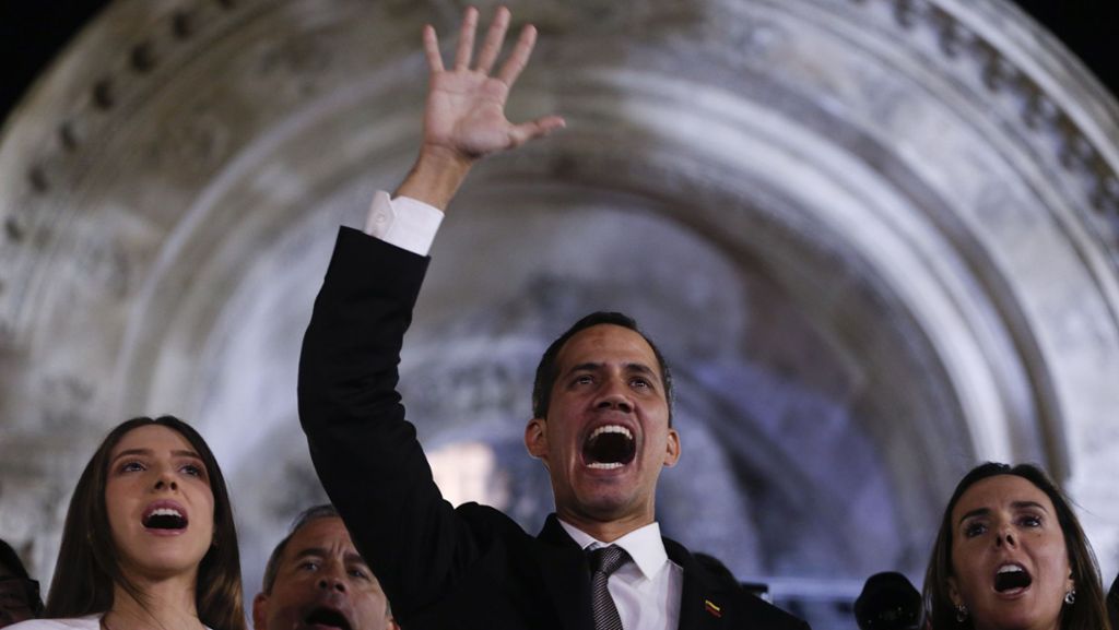 Interimspräsident: Venezuelas Oppositionsführer Guaidó wieder zu Hause