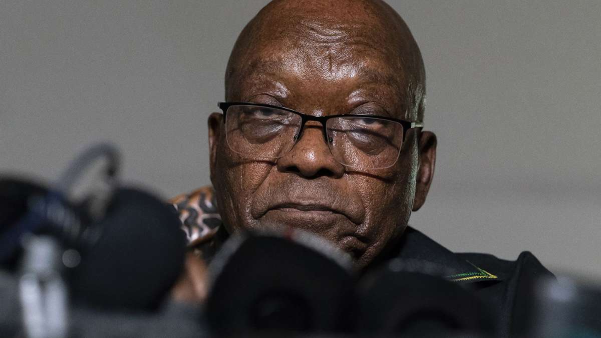 Südafrikas Ex-Präsident Zuma in Haft: Jacob Zuma kommt vor Gericht
