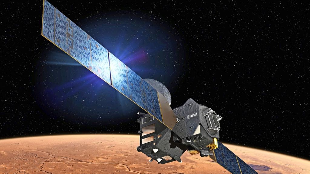 Astronomie: Höllenritt durch die Marsatmosphäre