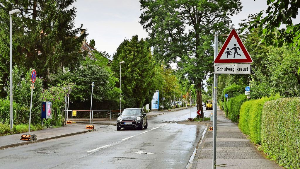 Stuttgart-Möhringen: Falsche Markierung auf neuer Fahrbahn