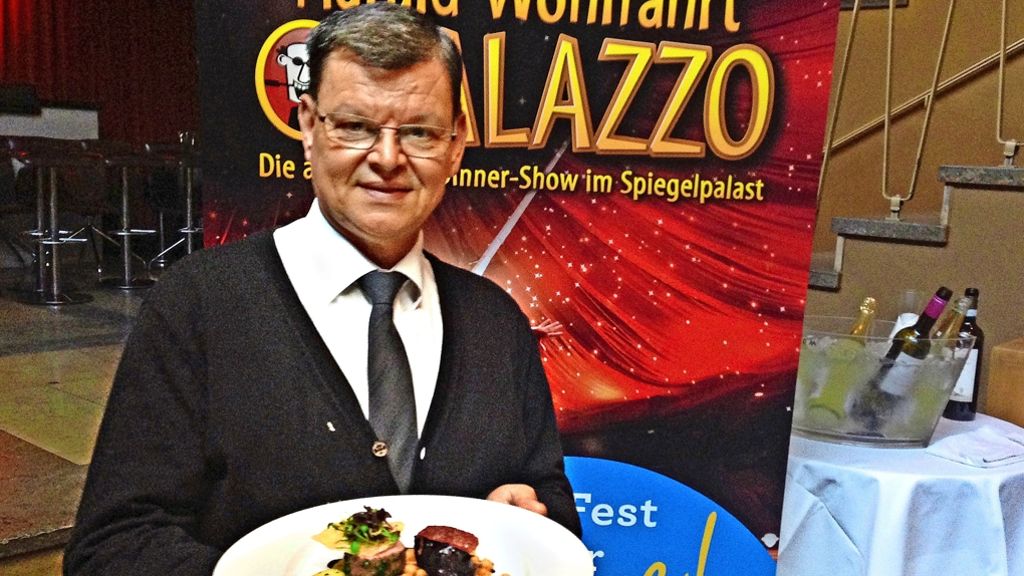 Harald Wohlfahrt stellt sein Dinner-Menü 2016 vor: Stuttgart  ist  Palazzos  Nummer zwei