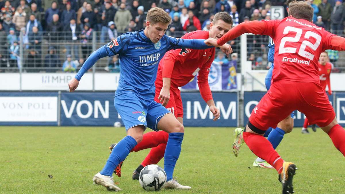 Stuttgarter Kickers gegen FC Holzhausen: Holzhausen stoppt die Siegesserie der Kickers