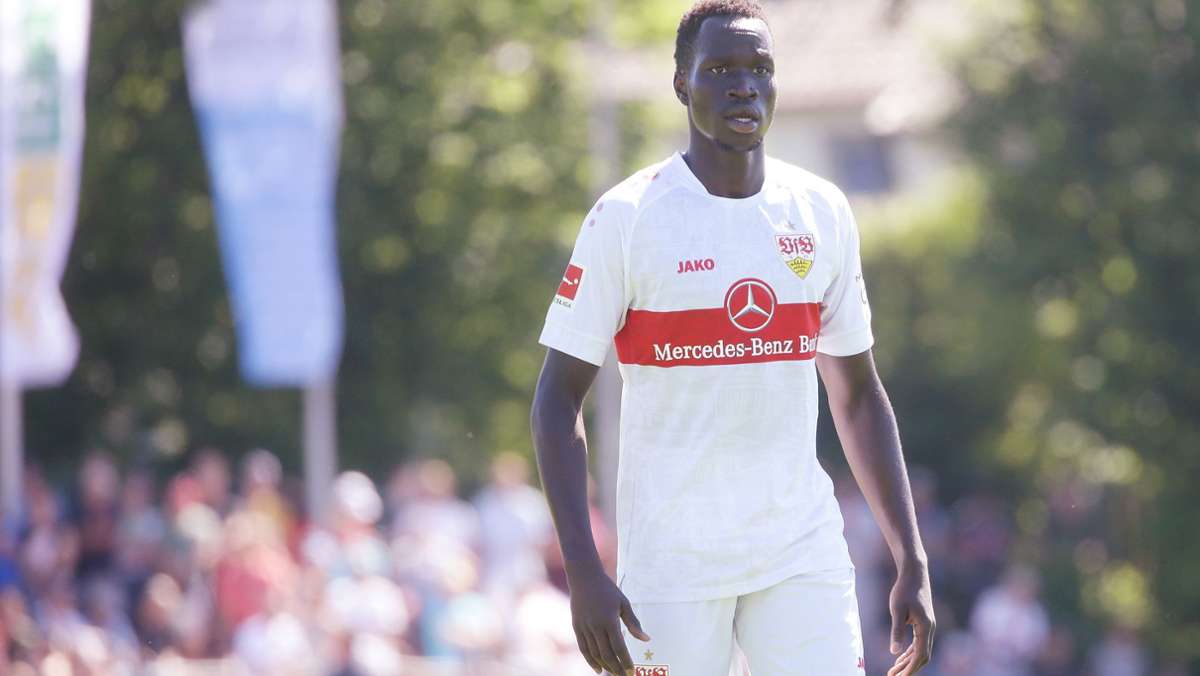 Stürmer des VfB Stuttgart: Alou Kuol für das Tor des Monats nominiert