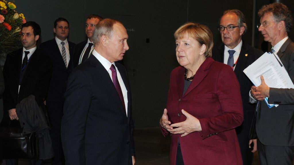 EU-Gipfel in Brüssel: Merkel verschärft Tonlage gegenüber Putin