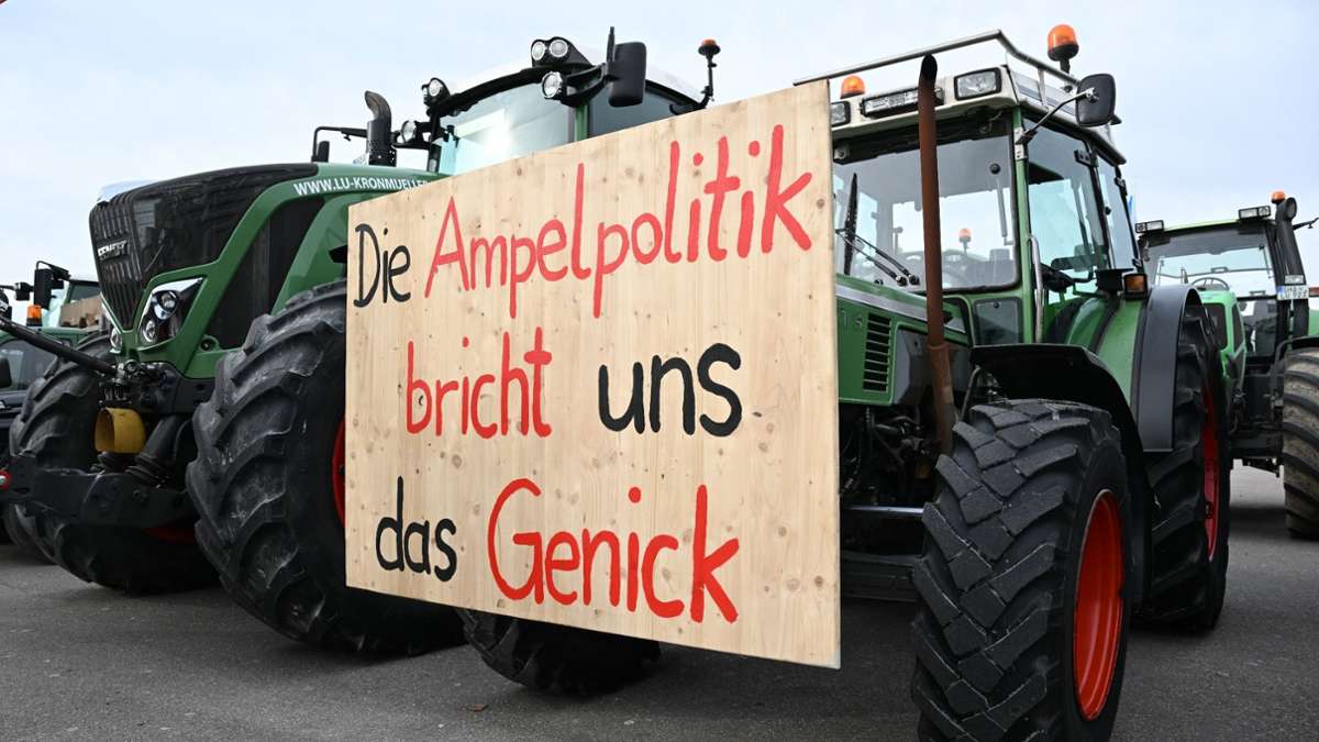 Proteste: Bauernverbände uneinig bei Agrardiesel-Kompromiss
