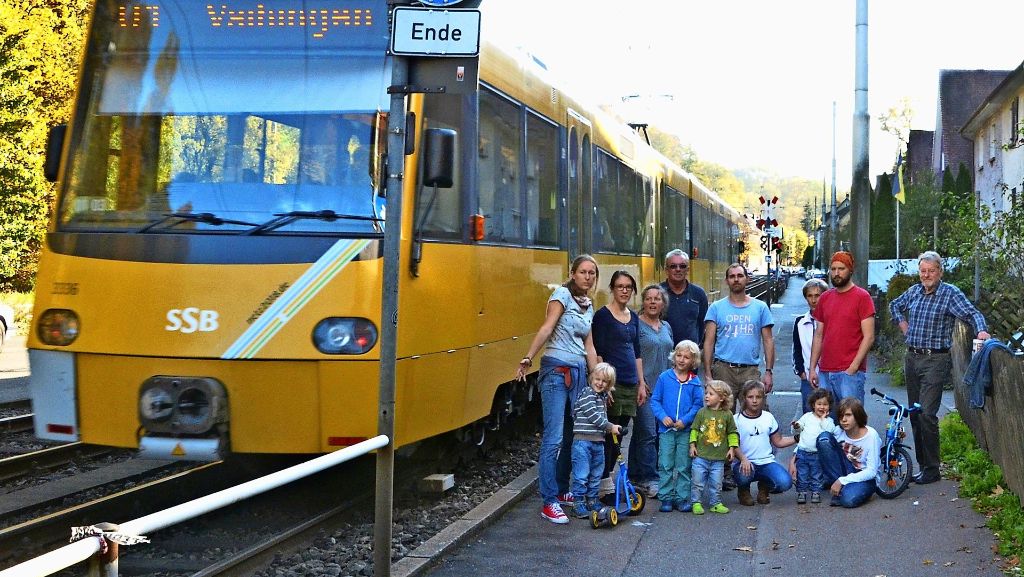Polizeisiedlung in Stuttgart-Kaltental: Anwohner wollen sichere Barriere zu Gleisen