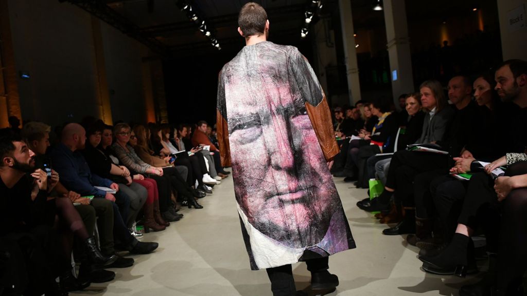 Berliner Fashion Week: Trump schafft es sogar auf den Laufsteg