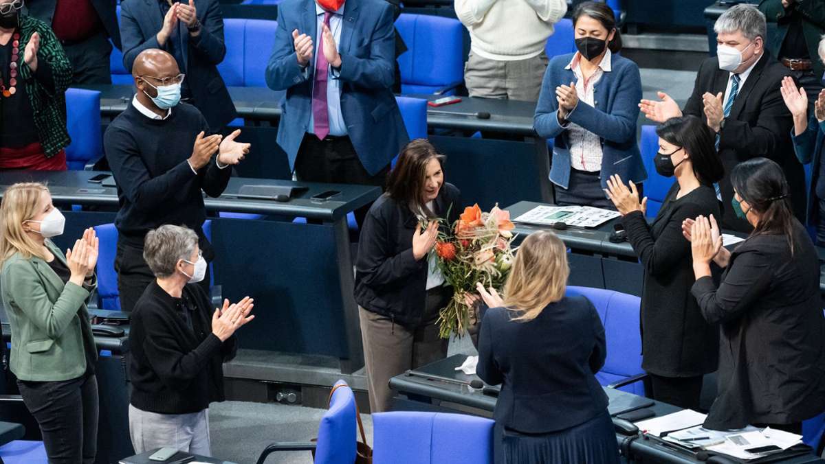 Katrin Göring-Eckardt: Grünen-Politikerin zur Vizepräsidentin des Bundestags gewählt